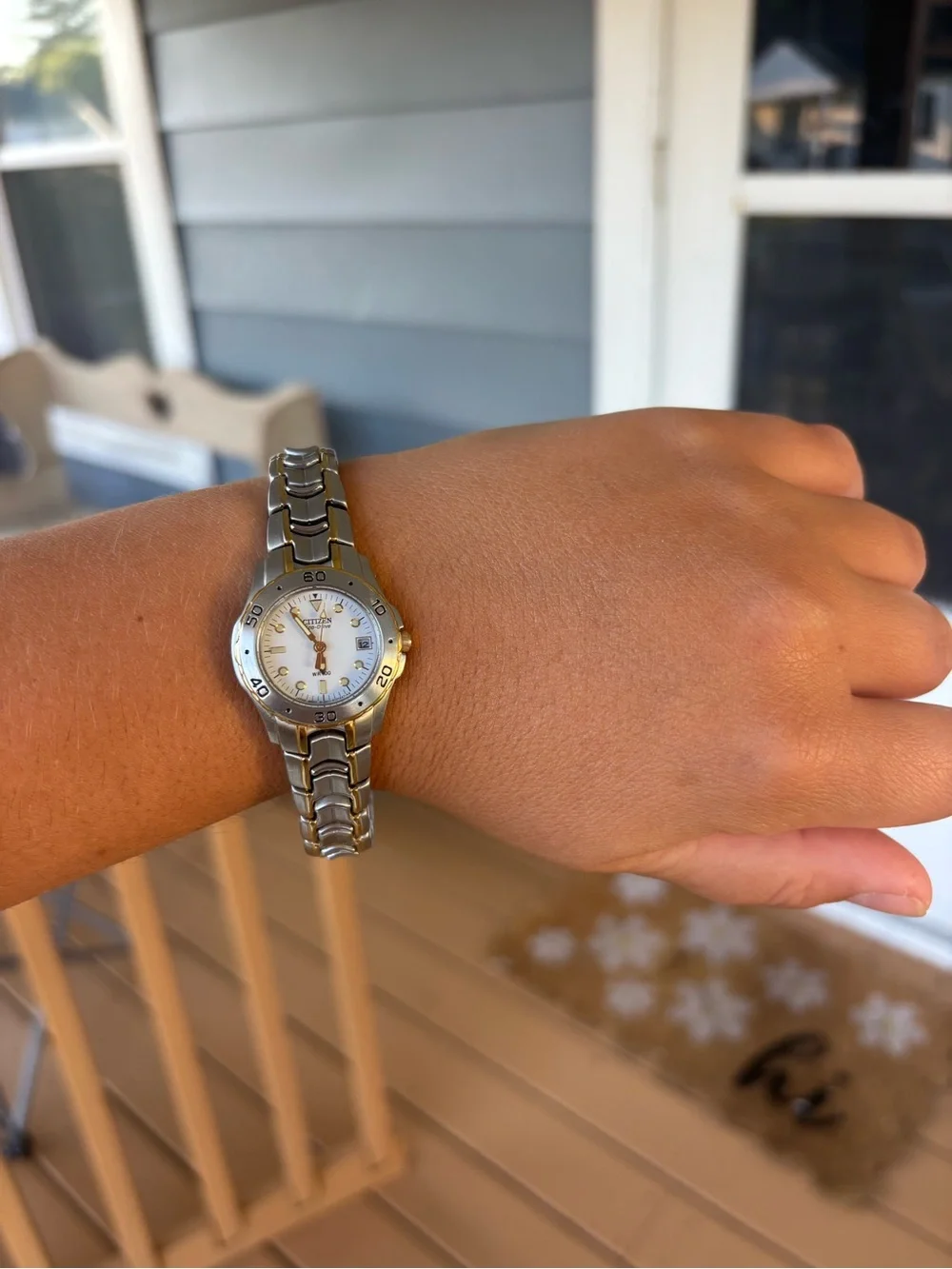 Citizen eco drive Women's Two-Tone Stainless Steel Watch - Silver & Gold